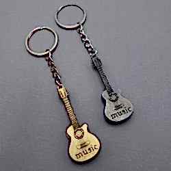 Toptan Metal Gitar Anahtarlık