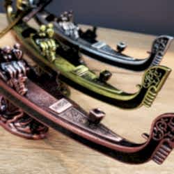 Toptan Metal Dekoratif Venedik Kayık