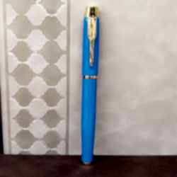 Toptan Turkuaz Metal Roller Kalem