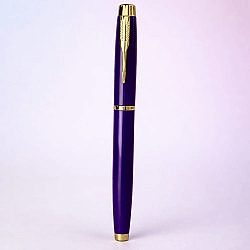 Toptan Mor Metal Roller Kalem