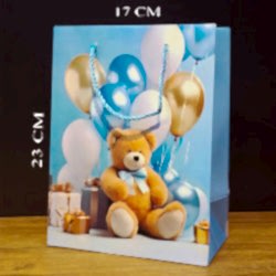Toptan Küçük Boy Ayıcıklı Hediye Çantası