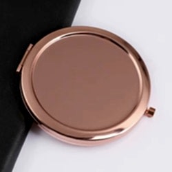 Toptan Promosyon Rose Renk Cep Aynası