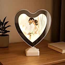 Toptan Led Işıklı Kalpli Sihirli Ayna