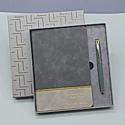 Toptan Öğretmenler Gününe Özel Deri Defter Ve Kalem Set