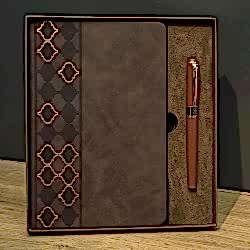 Toptan Lüks Kutulu Defter Kalem Set