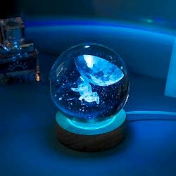 Toptan Renk Değiştiren Astronot Tasarımlı Cam Küre