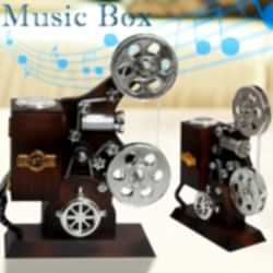 Toptan Film Makinesi Görünümlü Müzik Kutusu